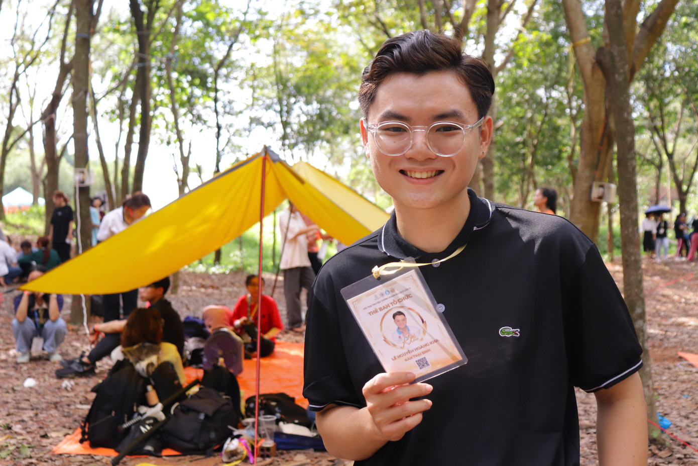 Hoàng Kha tự hào khi chương trình diễn ra thành công ngoài mong đợi. Nguồn: NVCC