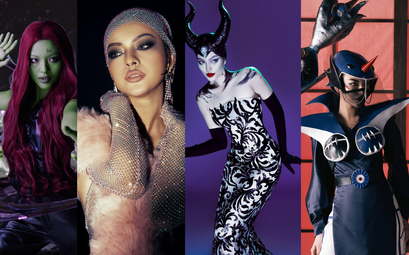 4 nhân vật nổi tiếng được Tú Hảo hóa thân một cách trọn vẹn. 4 nhân vật nổi tiếng được Tú Hảo hóa thân một cách trọn vẹn.