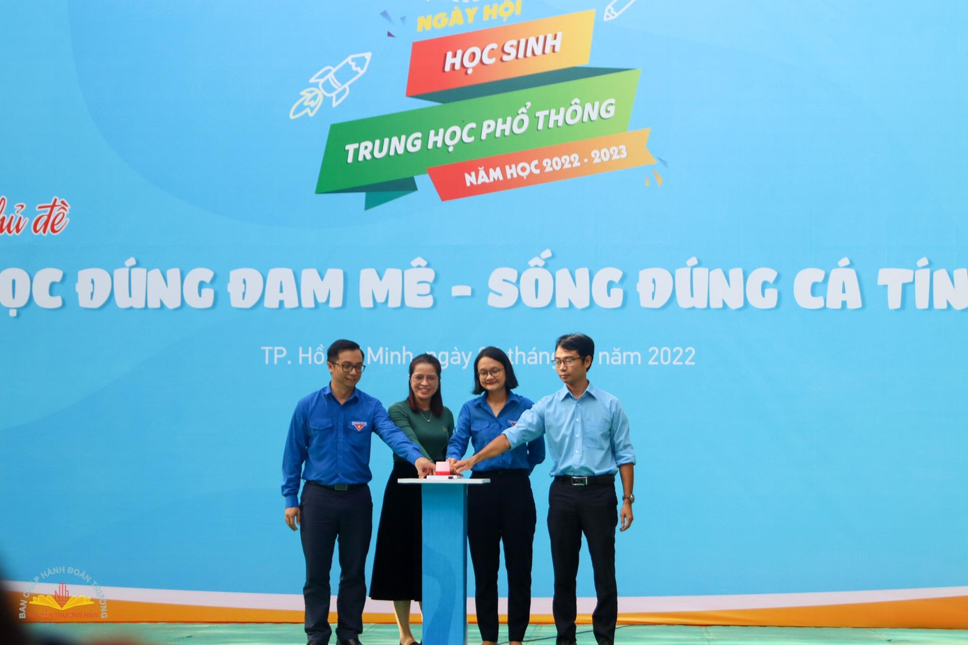 Lễ khai mạc Ngày hội học sinh THPT tại trường THPT Nguyễn Thượng Hiền (TP.HCM). Nguồn: Fanpage trường THPT Hùng Vương Lễ khai mạc Ngày hội học sinh THPT tại trường THPT Nguyễn Thượng Hiền (TP.HCM). Nguồn: Fanpage trường THPT Hùng Vương