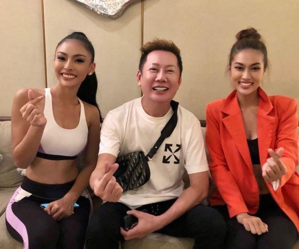 Đại diện Indonesia là bạn cùng phòng với Hoa hậu Đoàn Thiên Ân.