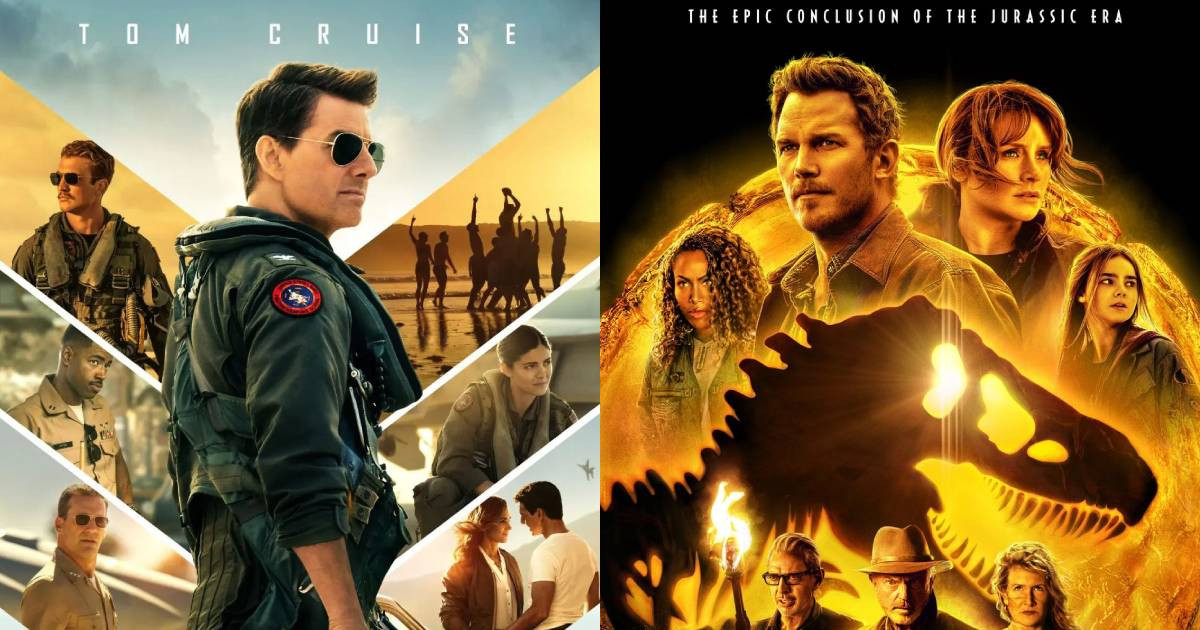“Jurassic World: Dominion” và “Top Gun: Maverick” cũng làm nên kỷ lục doanh thu. “Jurassic World: Dominion” và “Top Gun: Maverick” cũng làm nên kỷ lục doanh thu.