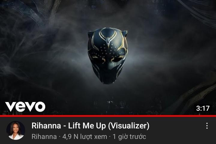 Nữ ca sĩ tung Audio và Visualizer cho ca khúc trên YouTube. Nữ ca sĩ tung Audio và Visualizer cho ca khúc trên YouTube.