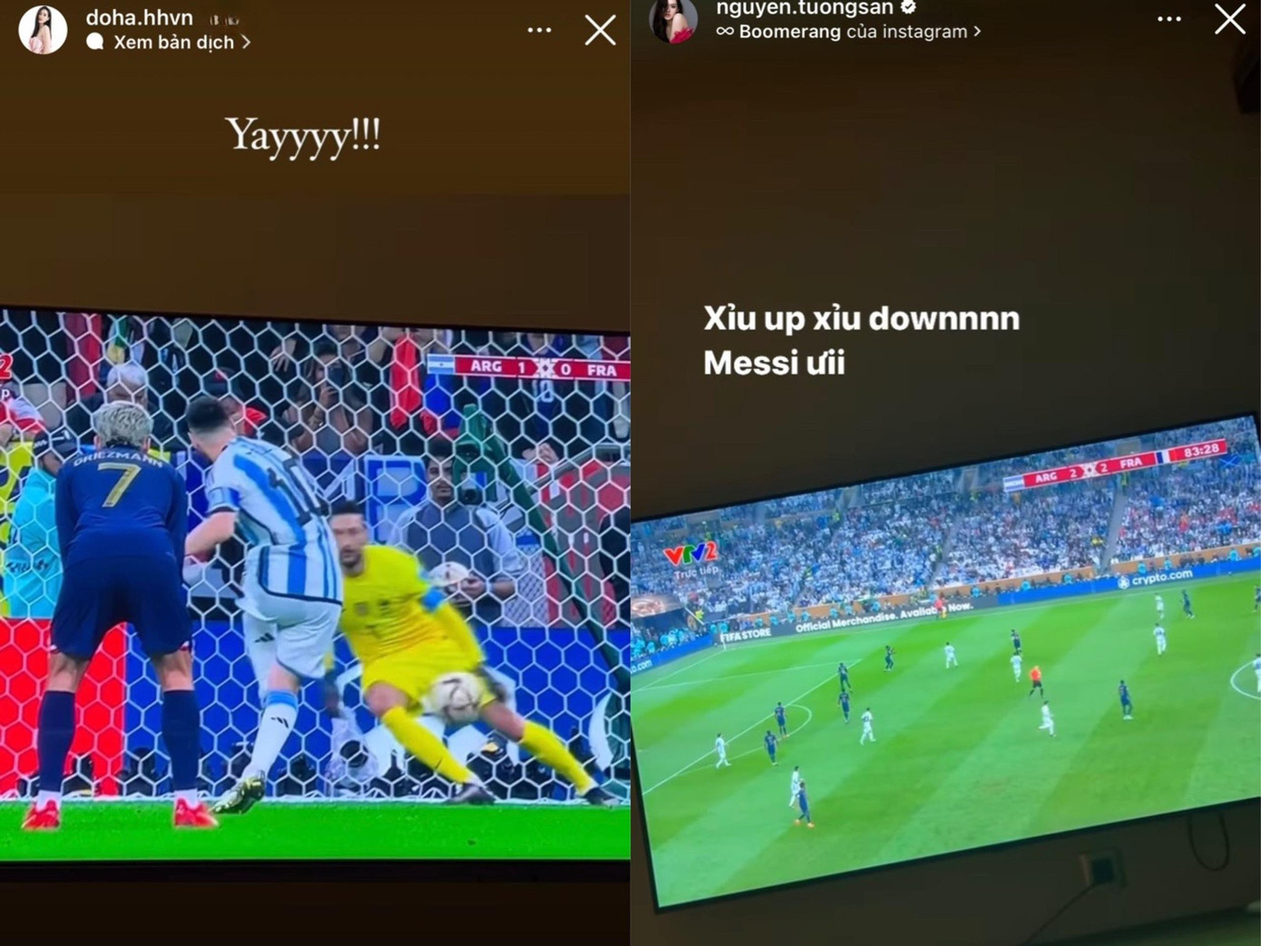 Các nàng hậu nhà Sen Vàng cũng đam mê bóng đá không kém phái nam. Các nàng hậu nhà Sen Vàng cũng đam mê bóng đá không kém phái nam.