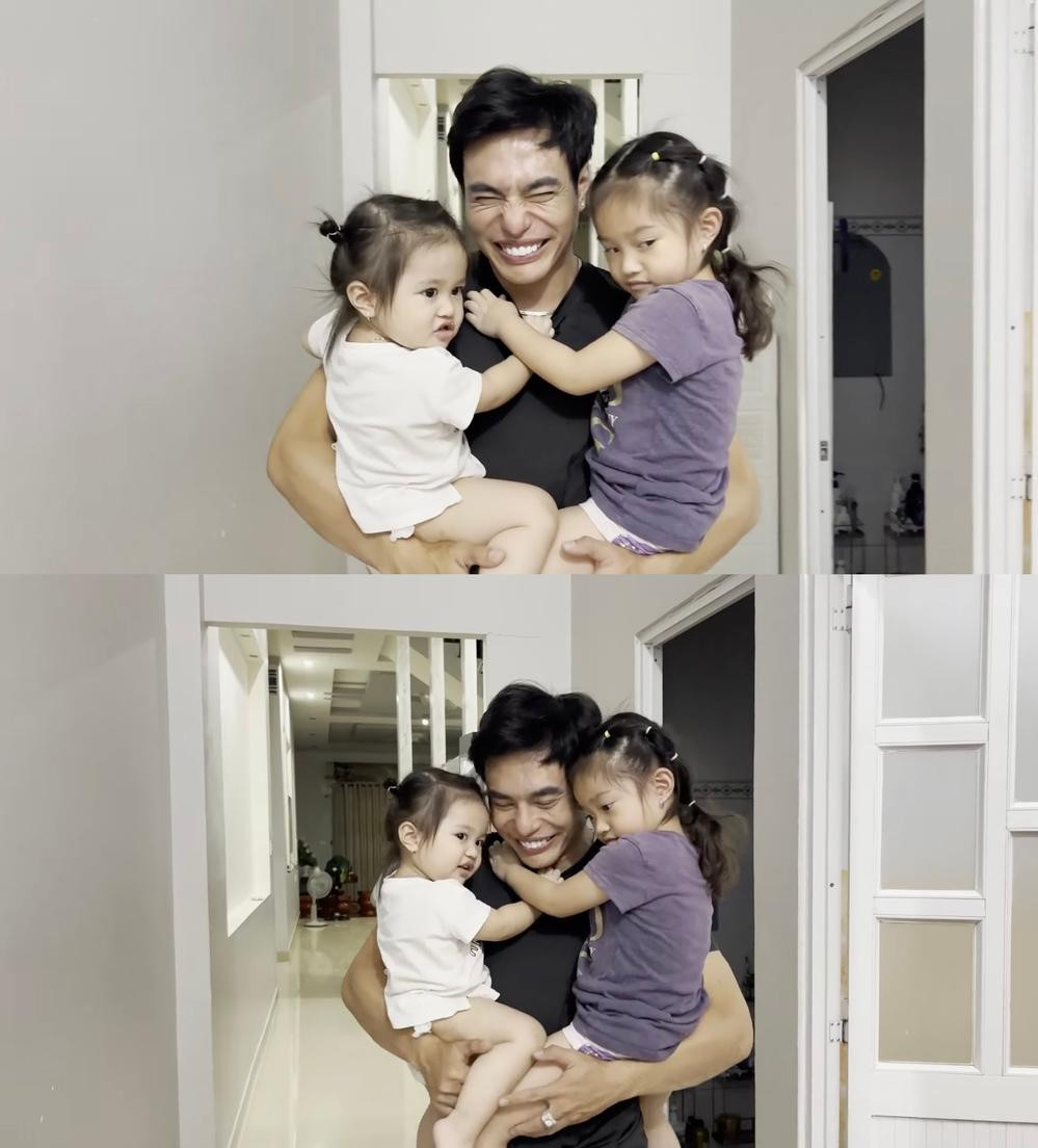 Hai con gái đầu lòng của Lê Dương Bảo Lâm cũng được nhận xét là "bản sao" của anh. Hai con gái đầu lòng của Lê Dương Bảo Lâm cũng được nhận xét là "bản sao" của anh.