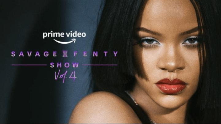 Hình ảnh quảng bá của Rihanna cho Savage X Fenty Vol.4.