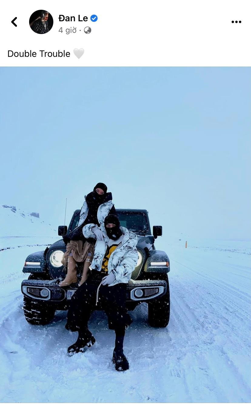 Binz đăng dòng trạng thái kèm hình ảnh để đáp lại tình cảm của nhà gái. Binz đăng dòng trạng thái kèm hình ảnh để đáp lại tình cảm của nhà gái.