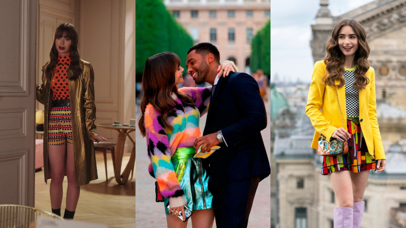 Những bộ cánh của Emily trong mùa 3 cực kỳ sặc sỡ. Những bộ cánh của Emily trong mùa 3 cực kỳ sặc sỡ.