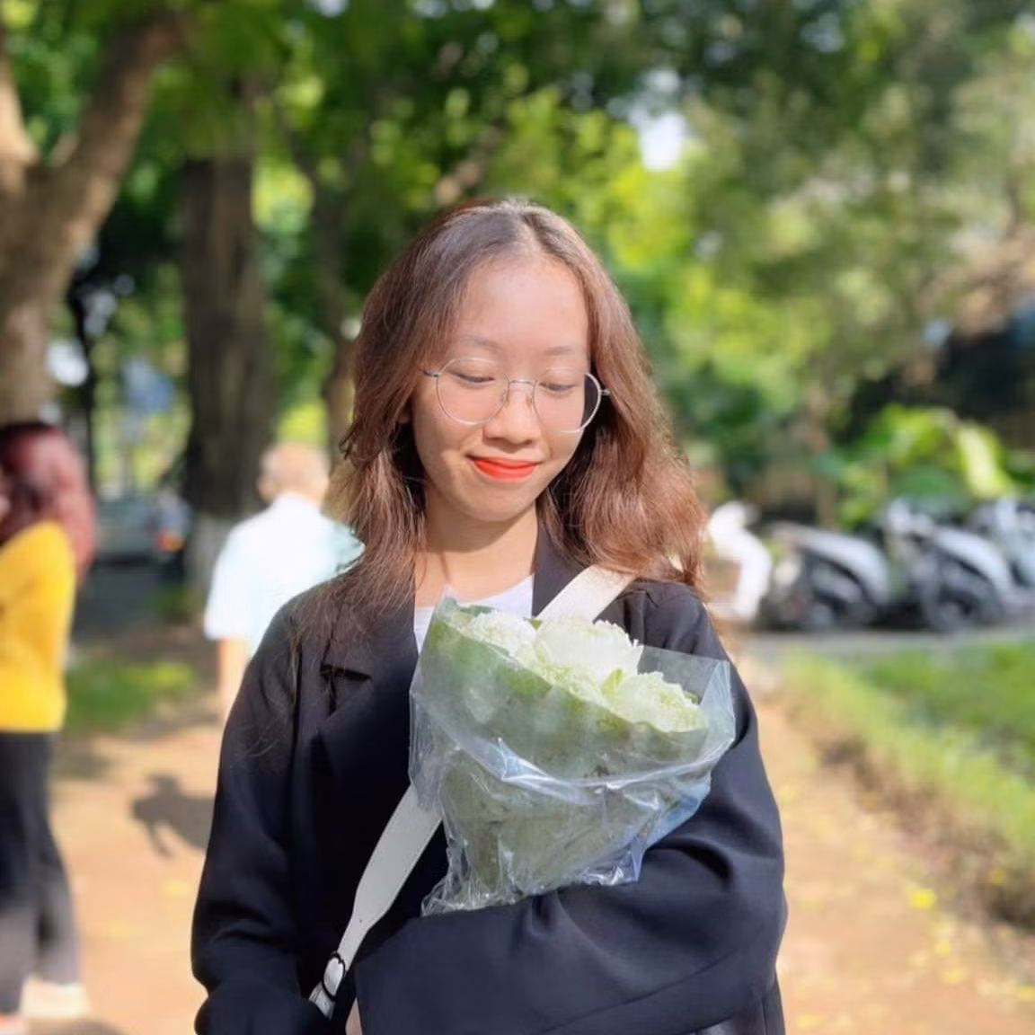 Hồng Phương lo nhất là việc bị quên mật khẩu tài khoản. Ảnh: NVCC Hồng Phương lo nhất là việc bị quên mật khẩu tài khoản. Ảnh: NVCC