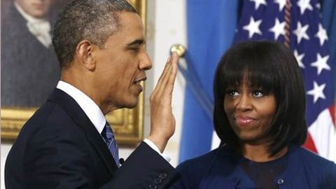 Ông Obama tuyên thệ nhậm chức