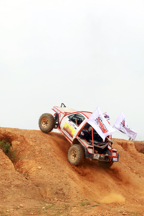 Trời mưa chắc chắn sẽ làm con dốc này khó khăn hơn nhiều lần