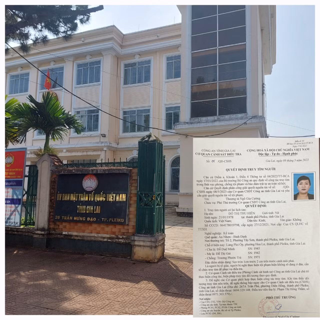 Sau khi biển thủ 3,5 tỷ đồng và bỏ trốn, bà Đỗ Thị Thu Hiền đã bị bắt tạm giam 4 tháng