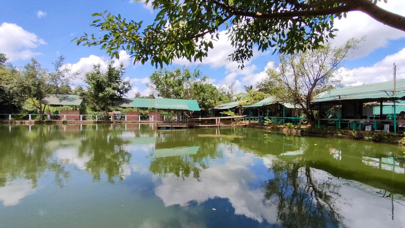 Quán Câu cá Bảo Hân (phường Ia Kring) xây trên đất quy hoạch sông suối Quán Câu cá Bảo Hân (phường Ia Kring) xây trên đất quy hoạch sông suối