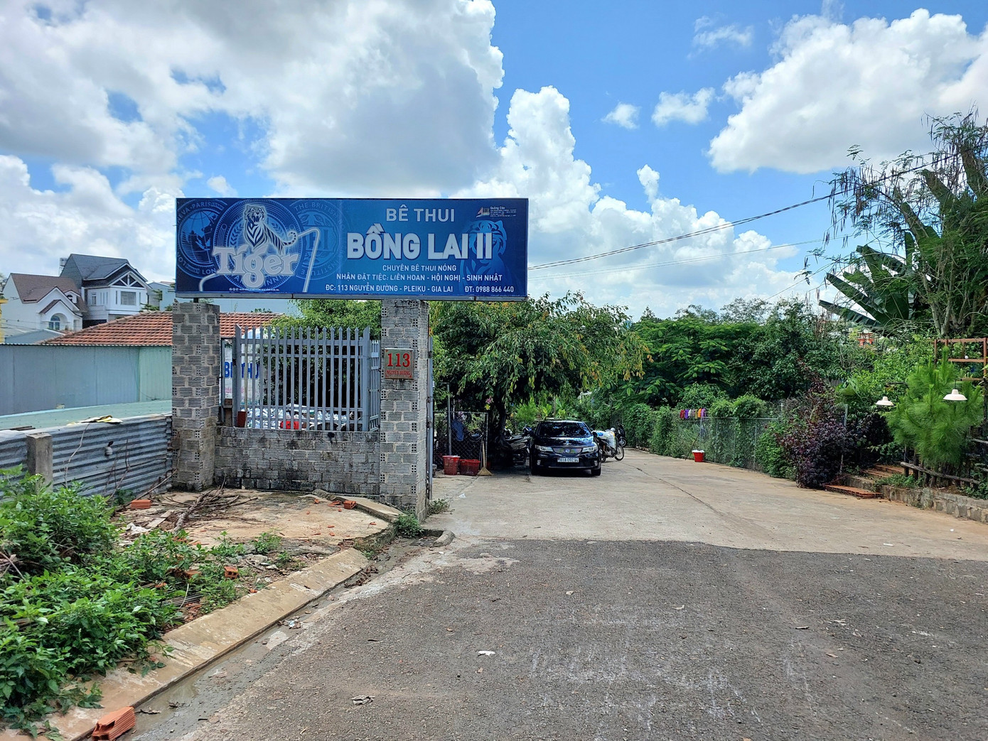 Quán bê thui Bồng Lai xây trên đất quy hoạch sông suối Quán bê thui Bồng Lai xây trên đất quy hoạch sông suối