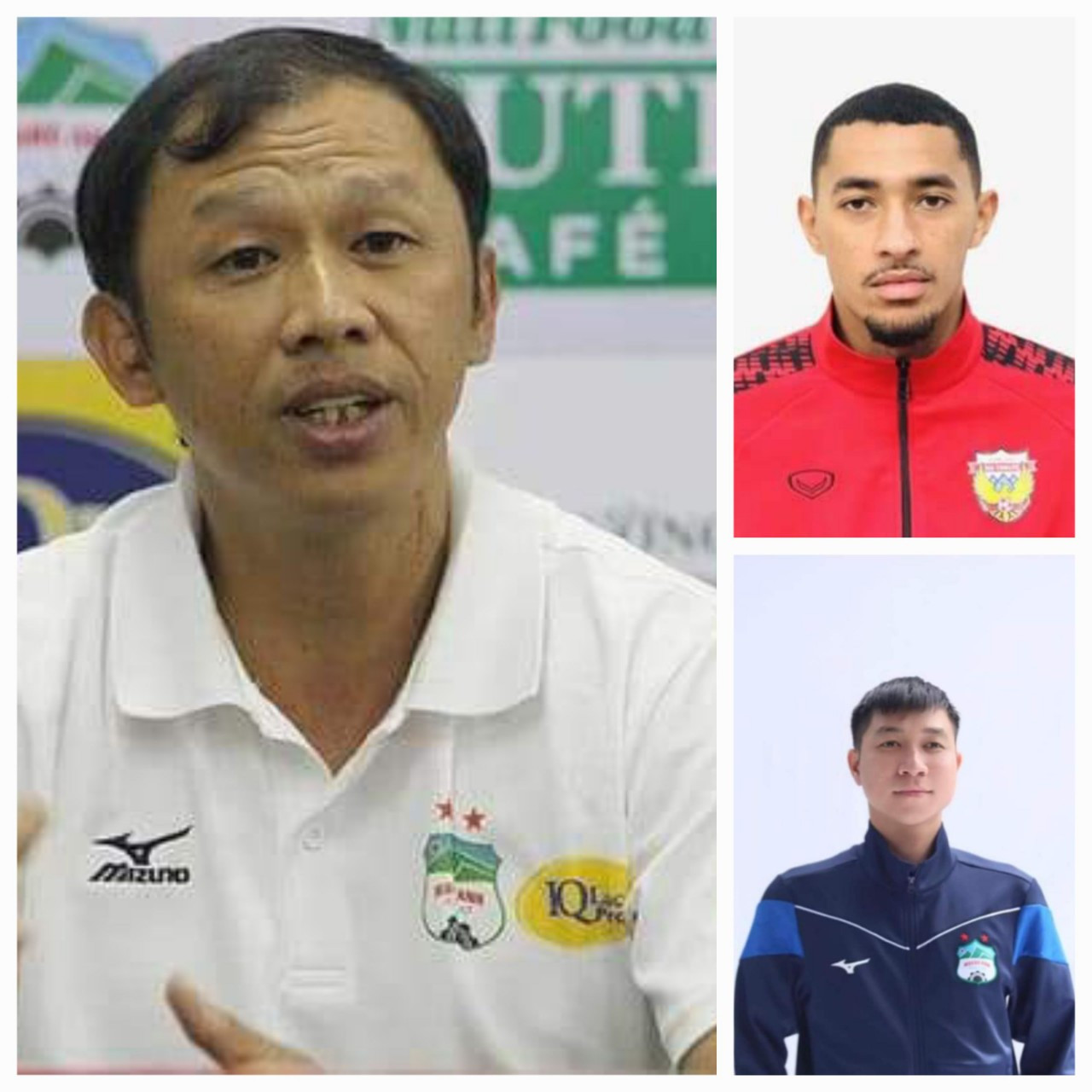 Vụ tai nạn chiều 12/8 làm 3 thành viên CLB HAGL tử nạn gồm: Trợ lý Dương Minh Ninh, tiền đạo Paollo (áo đỏ) và bác sỹ Đào Trọng Trí (áo khoác xanh đen) Vụ tai nạn chiều 12/8 làm 3 thành viên CLB HAGL tử nạn gồm: Trợ lý Dương Minh Ninh, tiền đạo Paollo (áo đỏ) và bác sỹ Đào Trọng Trí (áo khoác xanh đen)