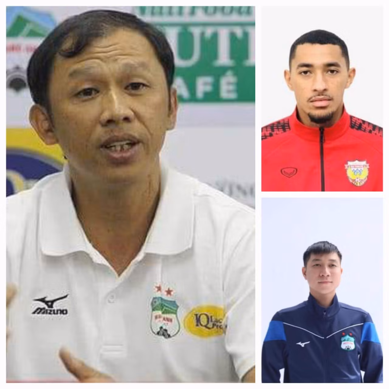 Vụ tai nạn chiều 12/8 làm 3 thành viên CLB HAGL tử nạn gồm: Trợ lý Dương Minh Ninh, tiền đạo Paollo (áo đỏ) và bác sỹ Đào Trọng Trí (áo khoác xanh đen)