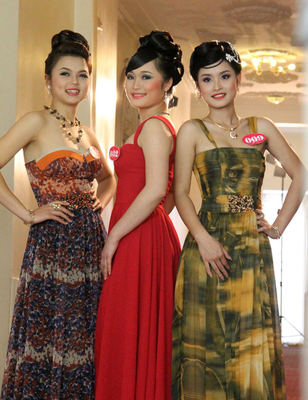 Ba người đẹp so nét kiêu sa