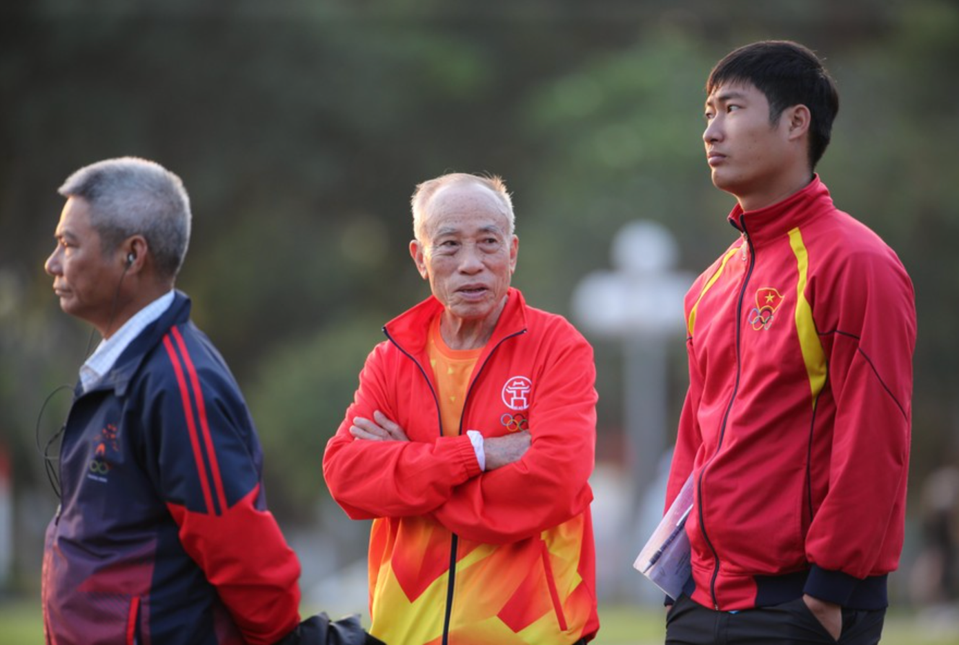 Tượng đài marathon Việt Nam Bùi Lương đã yên nghỉ (Ảnh: Như Ý)