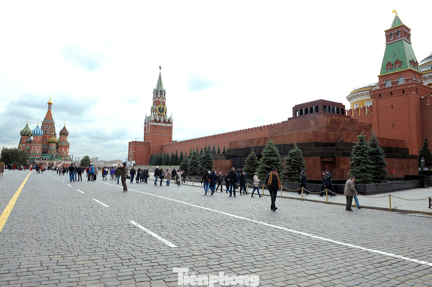 Tại Quảng trường Đỏ, hàng năm, LB Nga tổ chức lễ duyệt binh kỷ niệm Ngày Chiến thắng trong Chiến tranh Vệ quốc vĩ đại. Ảnh: Xuân Tùng