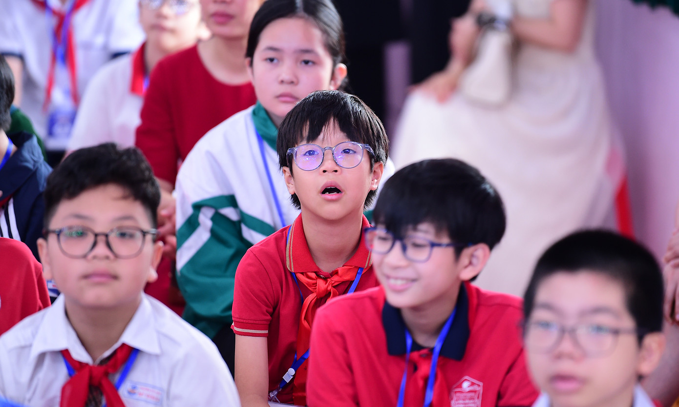 Vòng chung kết Hội có sự tham gia tranh tài của 235 thí sinh. Ảnh: Xuân Tùng