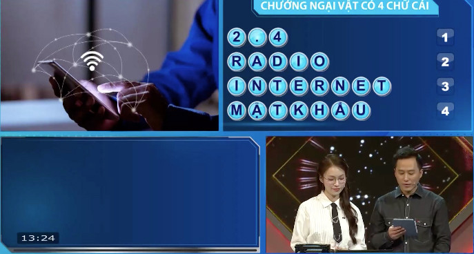 Trân Châu là thí sinh giải đáp ẩn số chướng ngại vật cần tìm. Trân Châu là thí sinh giải đáp ẩn số chướng ngại vật cần tìm.