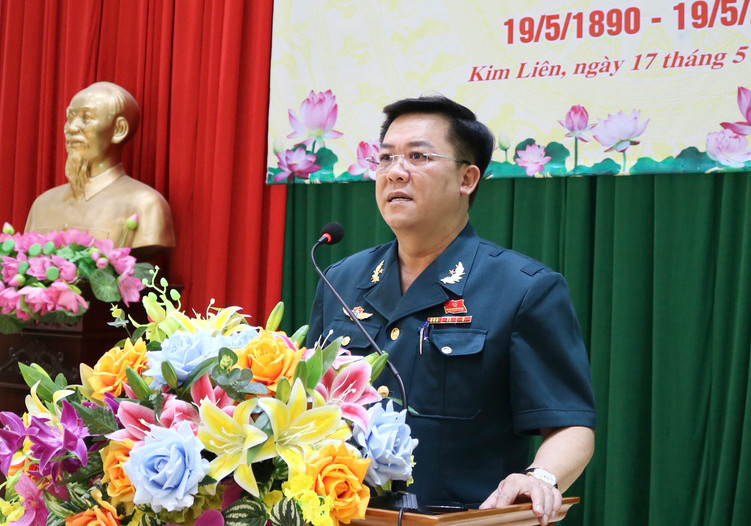 Tiến sĩ Hoàng Minh Tuấn - Chủ tịch Hội Cựu chiến binh cơ quan T.Ư Đoàn phát biểu tại chương trình. Ảnh: Minh Hiển Tiến sĩ Hoàng Minh Tuấn - Chủ tịch Hội Cựu chiến binh cơ quan T.Ư Đoàn phát biểu tại chương trình. Ảnh: Minh Hiển