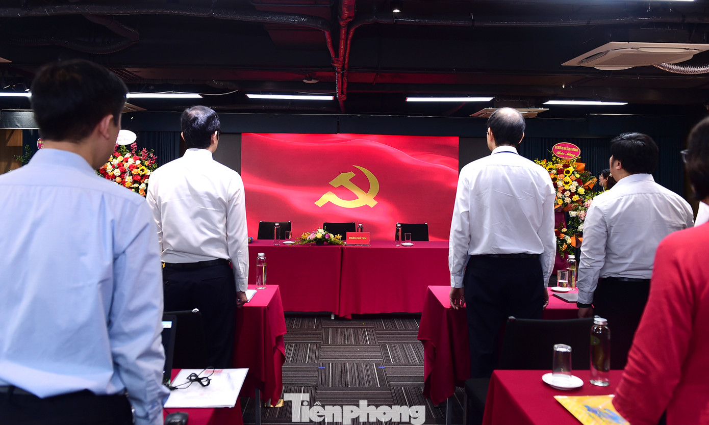 Các đại biểu tham dự lễ chào cờ tại Đại hội. Ảnh: Xuân Tùng Các đại biểu tham dự lễ chào cờ tại Đại hội. Ảnh: Xuân Tùng