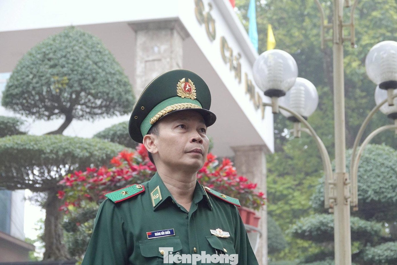 Thiếu tướng Hoàng Hữu Chiến. Ảnh: Nguyễn Minh Thiếu tướng Hoàng Hữu Chiến. Ảnh: Nguyễn Minh