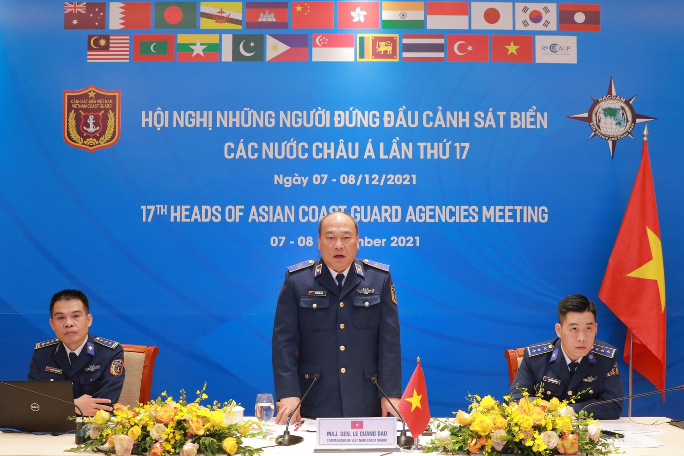 Tư lệnh Lê Quang Đạo phát biểu tại HACGAM-17, chiều 8/12 Tư lệnh Lê Quang Đạo phát biểu tại HACGAM-17, chiều 8/12