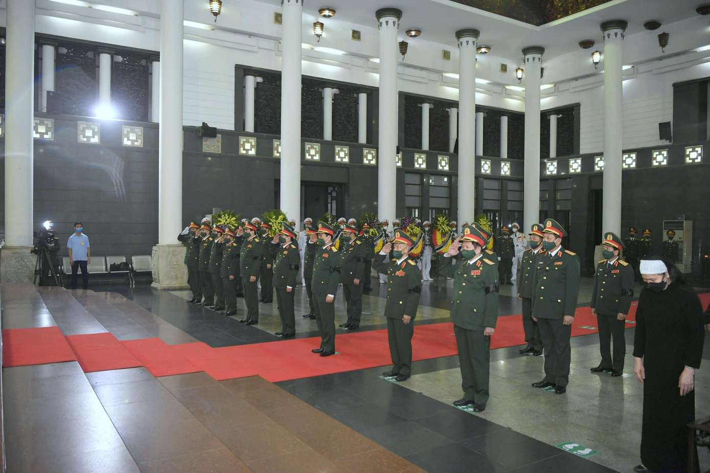 Đoàn Quân ủy Trung ương, Bộ Quốc phòng vào viếng Đại tướng Phùng Quang Thanh