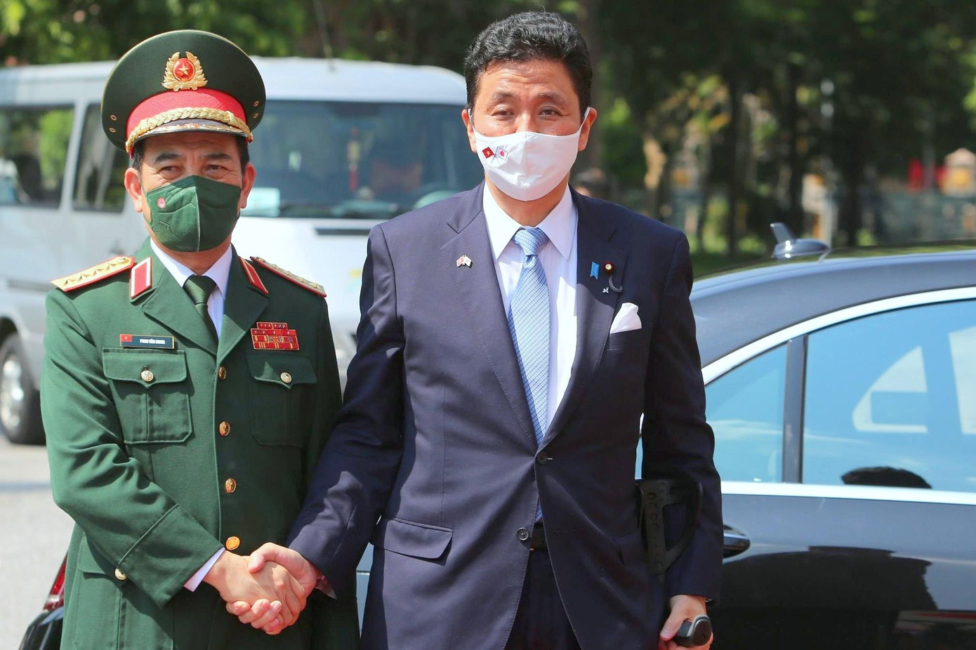 Bộ trưởng Phan Văn Giang và Bộ trưởng Kishi Nobuo Bộ trưởng Phan Văn Giang và Bộ trưởng Kishi Nobuo