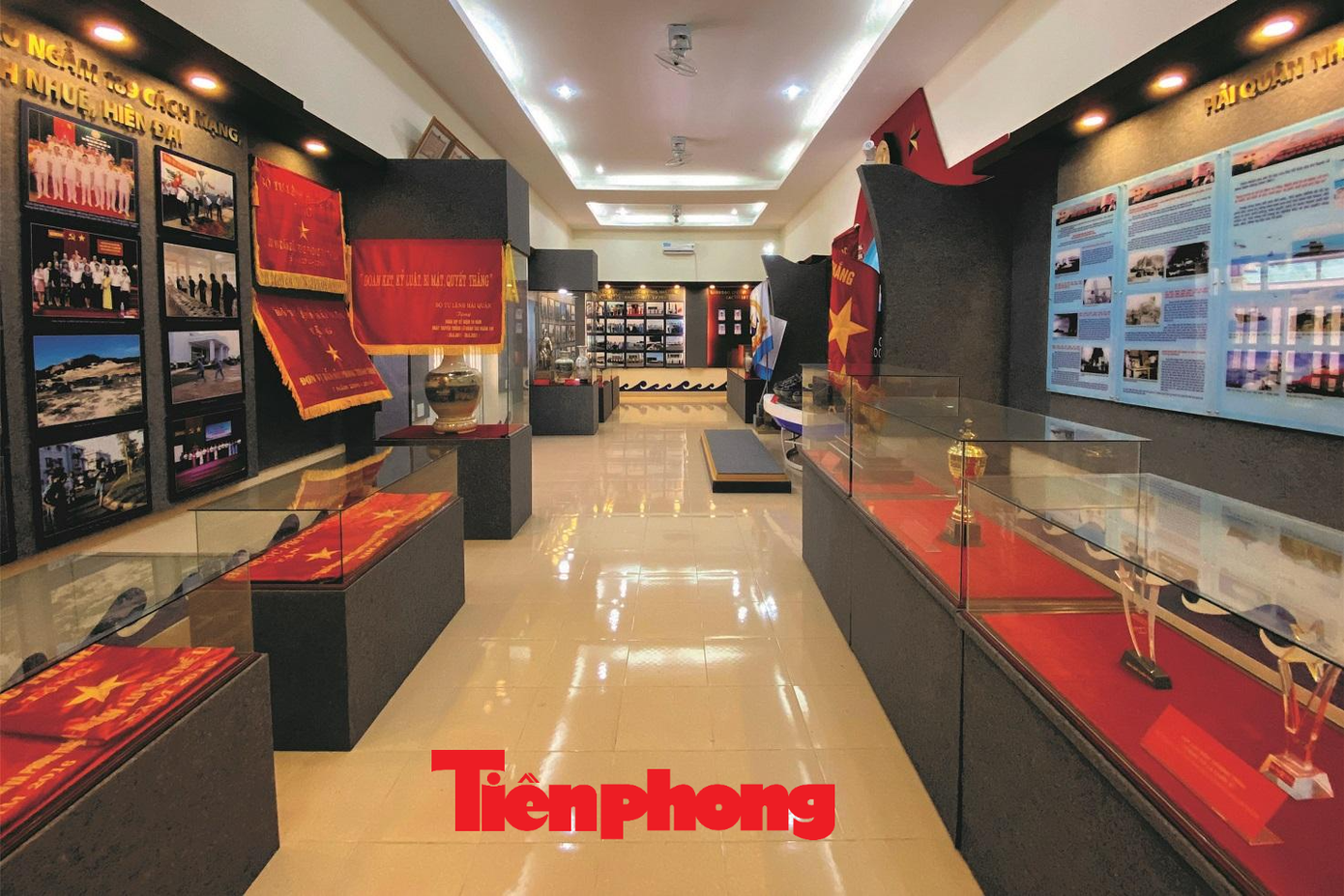 Phòng truyền thống Lữ đoàn 189 luôn ngăn nắp và khoa học