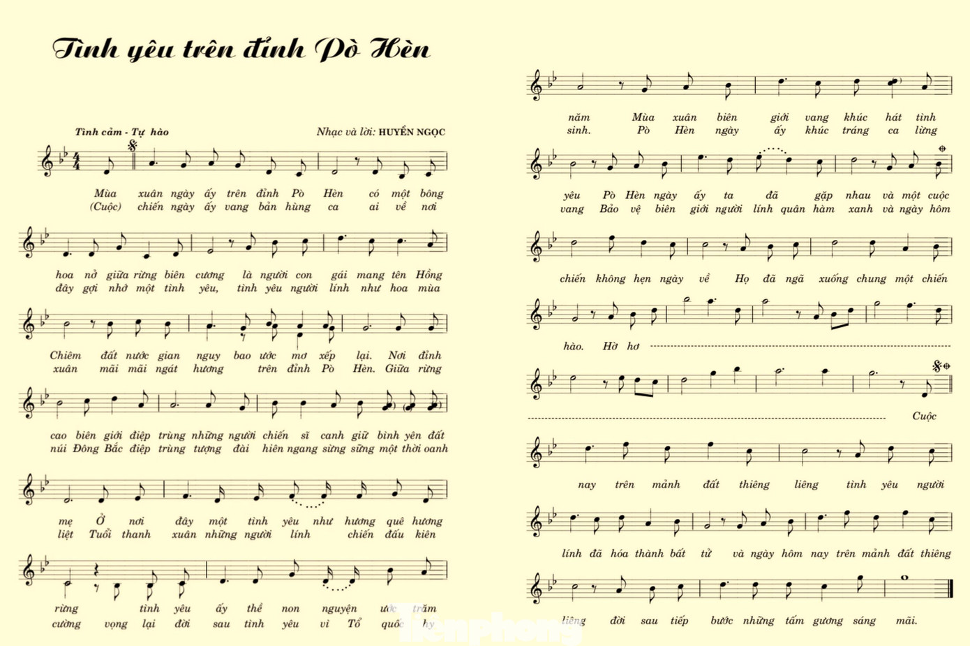 “MV này là nén tâm nhang tri ân tới các Anh hùng Liệt sỹ, thế hệ cha anh đã làm nên lịch sử. Chiến tranh đã lùi xa, nhưng hình ảnh các cô chú, các anh chị vẫn sống mãi trong lòng đất mẹ, sống mãi trong tâm trí thế hệ hôm nay và mai sau”, Trung tá Vũ Thị Huyền Ngọc nói. “MV này là nén tâm nhang tri ân tới các Anh hùng Liệt sỹ, thế hệ cha anh đã làm nên lịch sử. Chiến tranh đã lùi xa, nhưng hình ảnh các cô chú, các anh chị vẫn sống mãi trong lòng đất mẹ, sống mãi trong tâm trí thế hệ hôm nay và mai sau”, Trung tá Vũ Thị Huyền Ngọc nói.