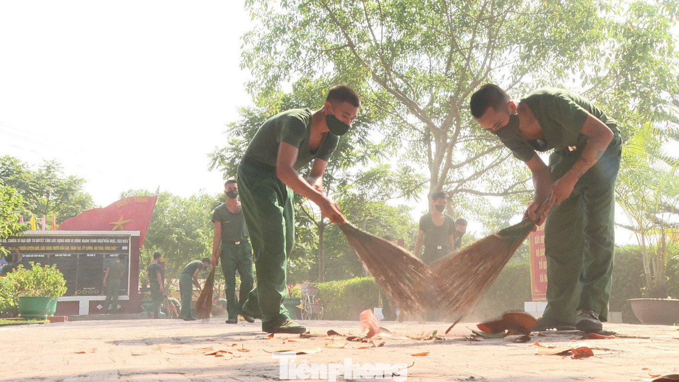 Vệ sinh doanh trại sạch sẽ Vệ sinh doanh trại sạch sẽ