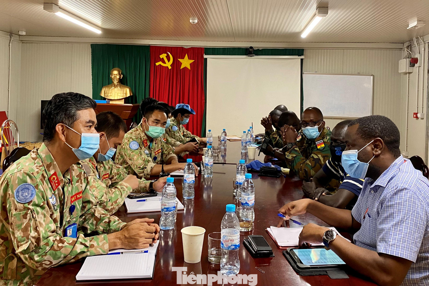 Đoàn công tác của Liên hợp quốc làm việc với BVDC 2.3 Việt Nam trong đợt kiểm tra