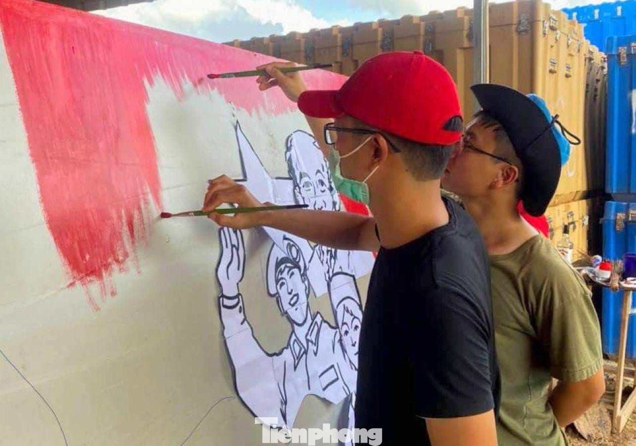 Đi những nét màu đầu tiên