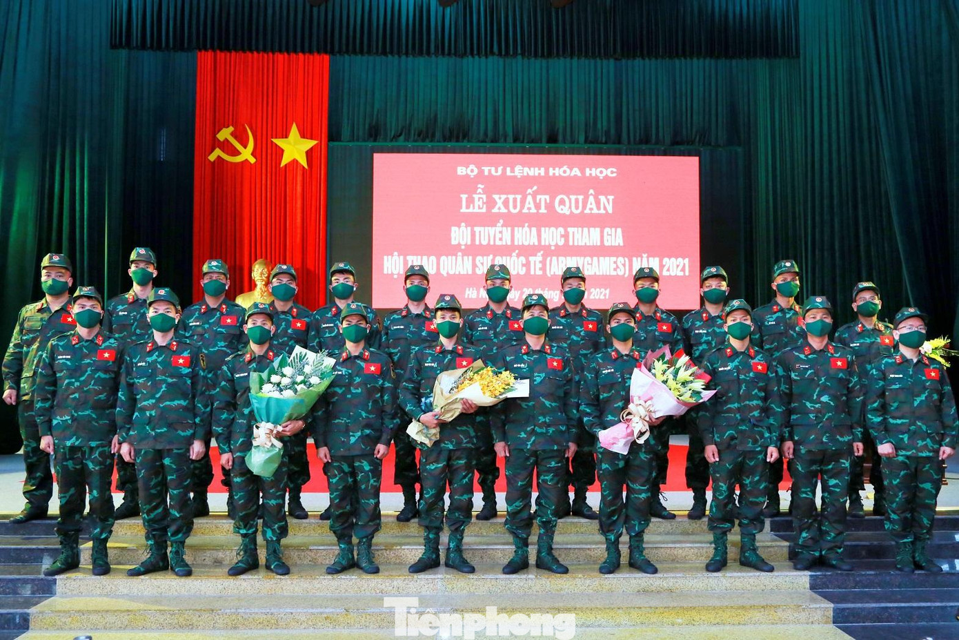 Đoàn cán bộ, vận động viên Đội tuyển Hóa học Việt Nam tham dự Army Games 2021 Đoàn cán bộ, vận động viên Đội tuyển Hóa học Việt Nam tham dự Army Games 2021