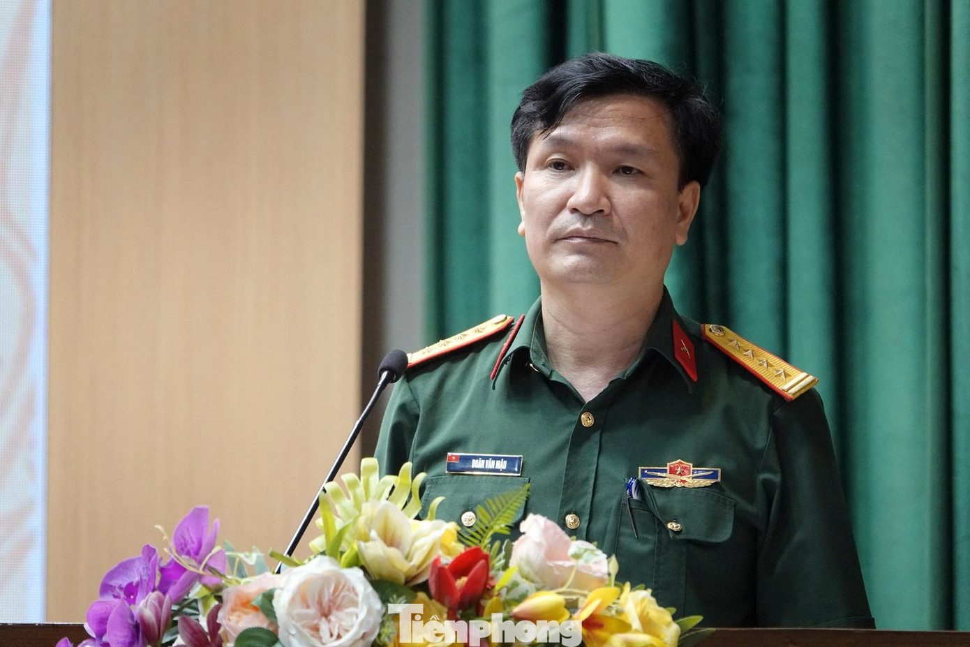 Đại tá Doãn Văn Mậu, Phó Chủ nhiệm Chính trị Học viện Quân y phát động phong trào thi đua Đại tá Doãn Văn Mậu, Phó Chủ nhiệm Chính trị Học viện Quân y phát động phong trào thi đua