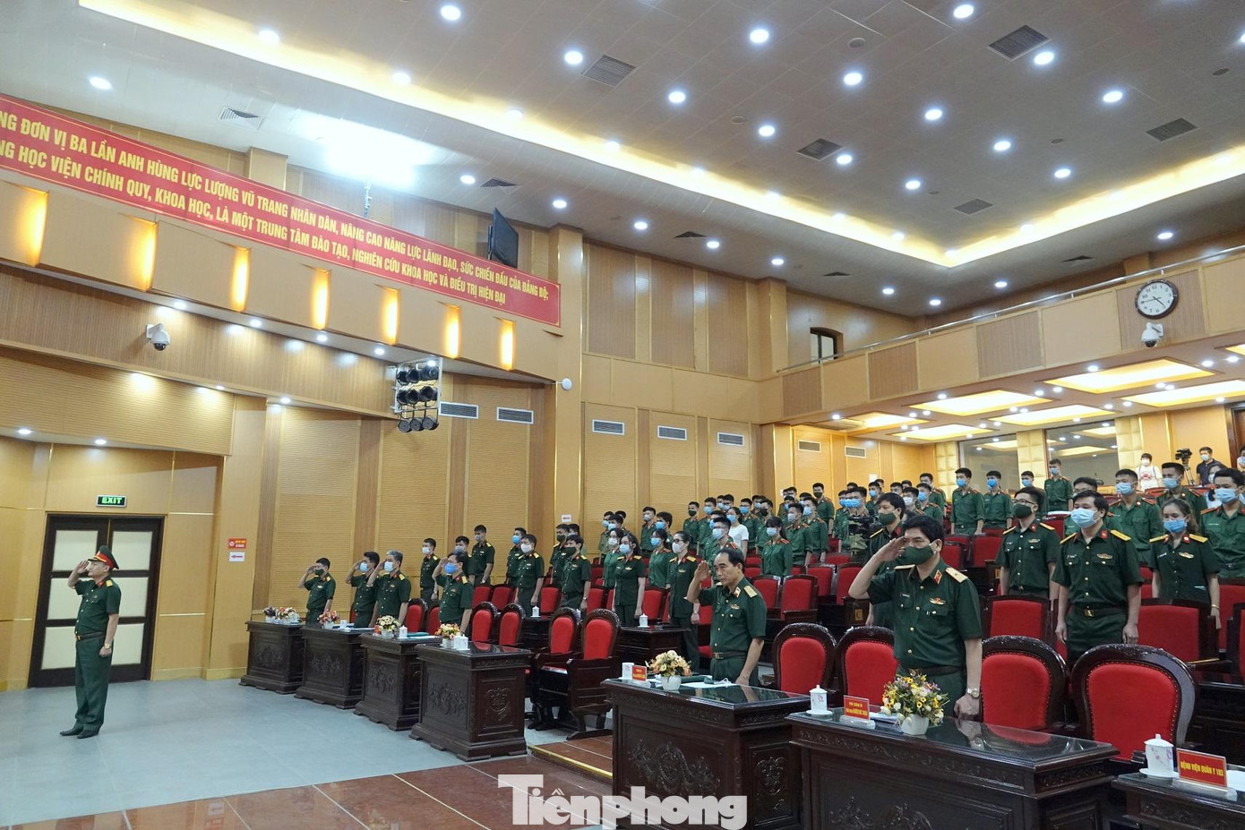 Tham dự lễ phát động có lãnh đạo Học viện Quân y và cán bộ, ĐVTN nhà trường Tham dự lễ phát động có lãnh đạo Học viện Quân y và cán bộ, ĐVTN nhà trường