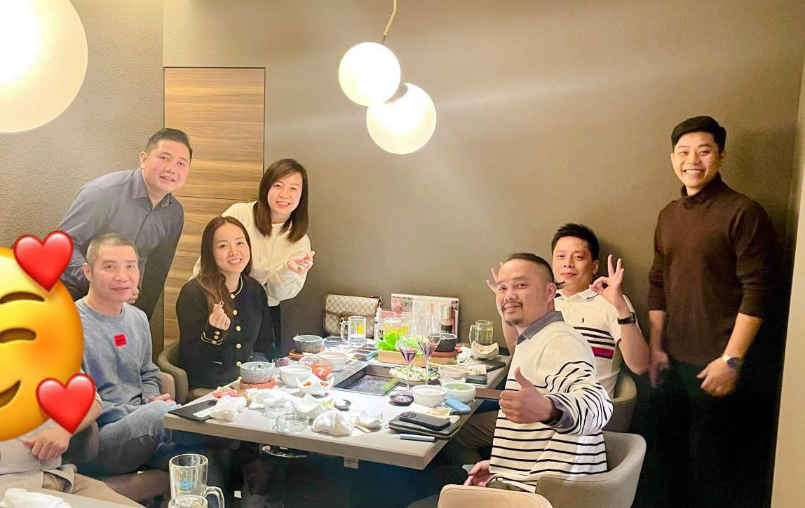 Hình ảnh của vợ chồng NSND Công Lý và các kiều bào ở Nhật trong chuyến đi vừa qua.