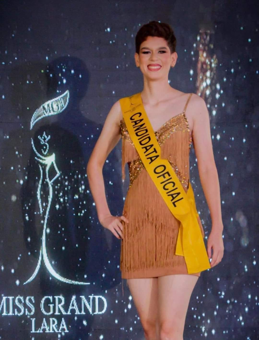 Alex Moreno với tư cách là thí sinh của cuộc thi Miss Grand Lara 2023.