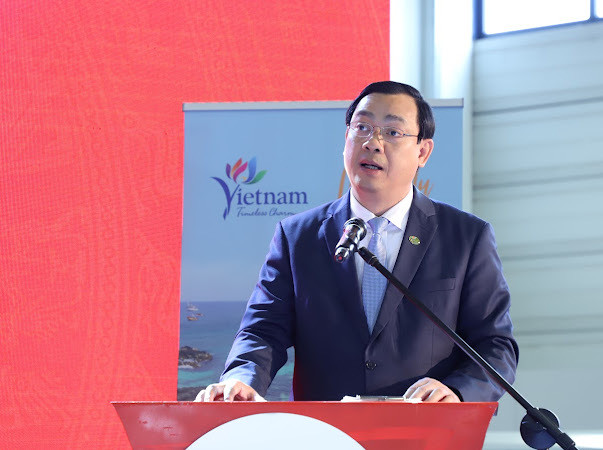 Tổng cục Tổng cục Du lịch Nguyễn Trùng Khánh phát biểu.