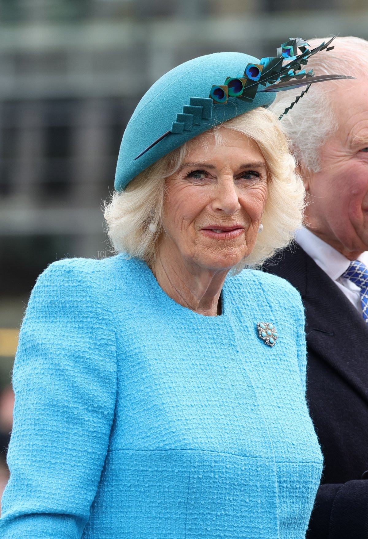 Hoàng hậu Camilla hợp với màu xanh lam nhạt trong năm 2024. Ảnh: Getty Images. Hoàng hậu Camilla hợp với màu xanh lam nhạt trong năm 2024. Ảnh: Getty Images.