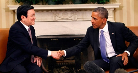 Việt-Mỹ đã quyết định thiết lập quan hệ đối tác toàn diện và mở ra một trang mới trong lịch sử quan hệ giữa hai quốc gia