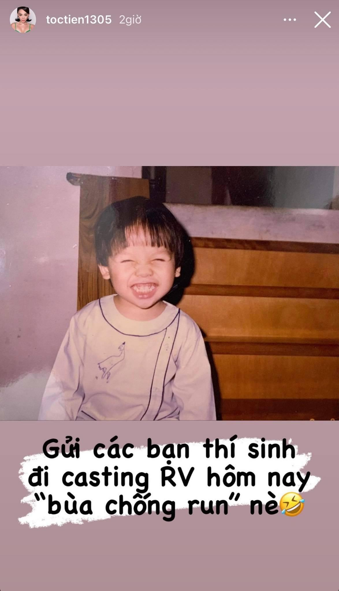 &quot;Bùa chống run&quot; siêu cưng mà Tóc Tiên gửi đến thí sinh &quot;Rap Việt&quot; mùa 2.