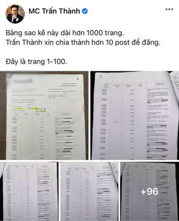 Trấn Thành chính thức lên tiếng về ồn ào tiền từ thiện.