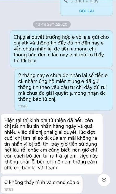 Nhiều đoạn tin nhắn cũng được nhân vật này chụp màn hình, đính kèm bài viết. Nhiều đoạn tin nhắn cũng được nhân vật này chụp màn hình, đính kèm bài viết.