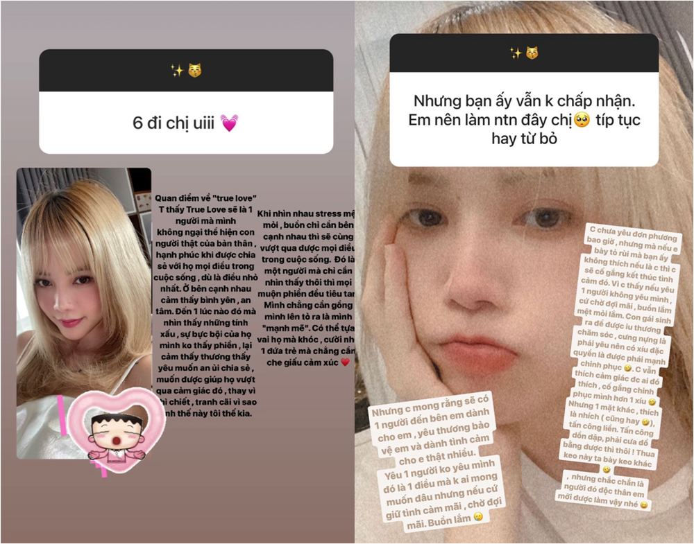 Ca sĩ dành cả ngày để giải đáp thắc mắc của fan.