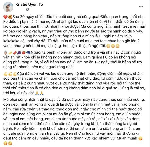 Bạn gái Anh Đức kể chuyện đồng hành cùng bạn trai 20 ngày qua. Bạn gái Anh Đức kể chuyện đồng hành cùng bạn trai 20 ngày qua.