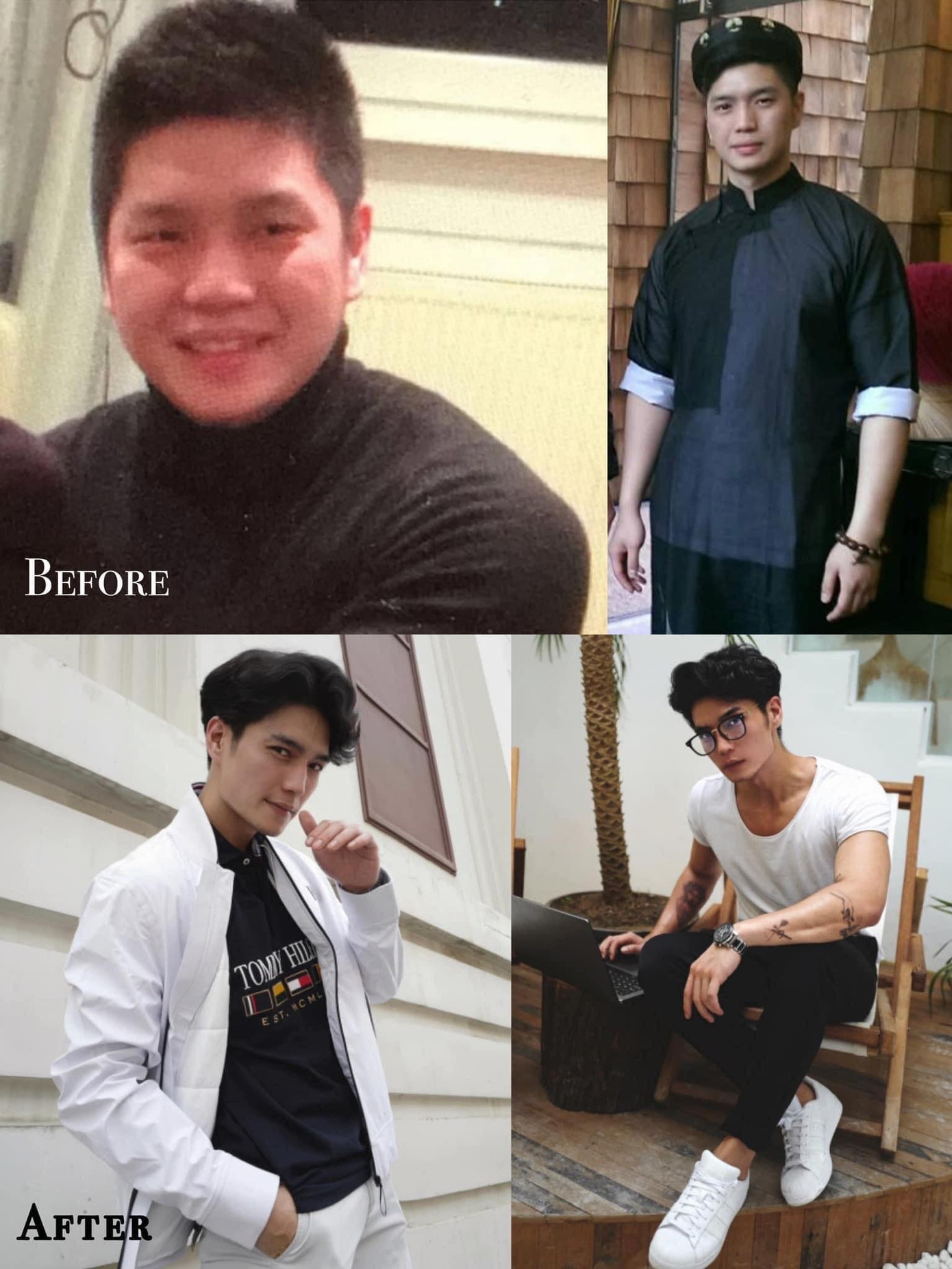 Loạt ảnh cho thấy sự thay đổi lớn về ngoại hình của CEO sinh năm 1990. Loạt ảnh cho thấy sự thay đổi lớn về ngoại hình của CEO sinh năm 1990.