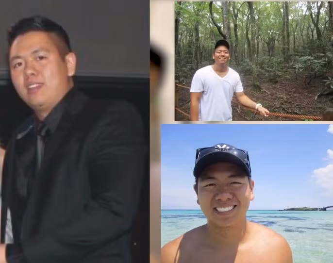 Michael Trương không ngại công khai hình ảnh thời 100kg của mình.